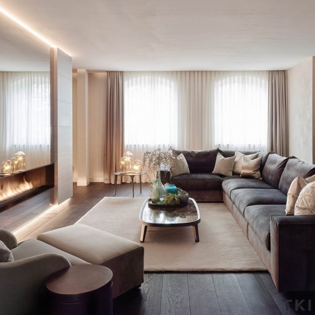 Rich, layered, and full of intriguing details. This look is defined by ...