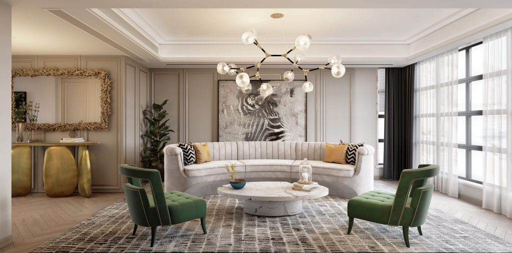 A timeless living room doesn’t mean it has to be void of character ...