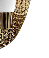 ARUNA | Lampada da parete dal design contemporaneo by BRABBU 