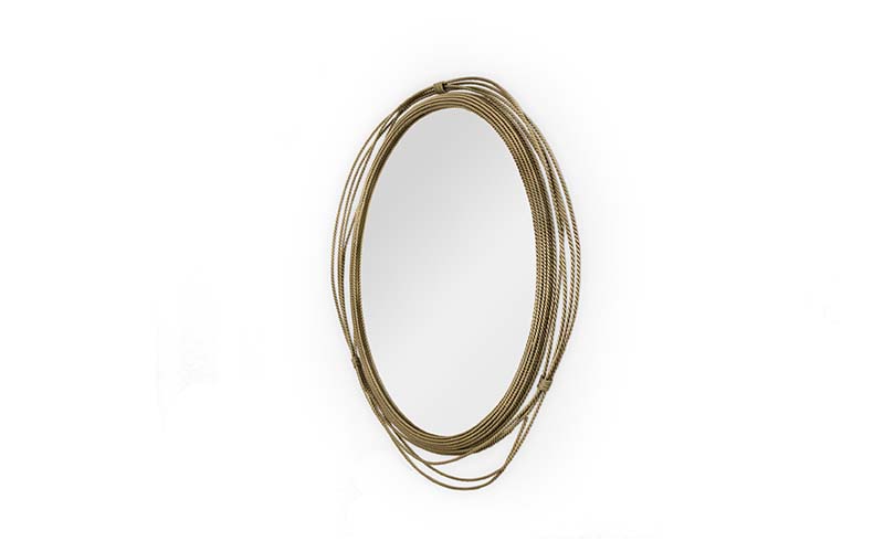 KAYAN | Zeitgenössisches Rundes Spiegel-Design von BRABBU 