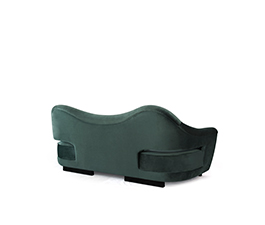 NAU | Velvet Sofa Mid Century Modern Furniture by BRABBU