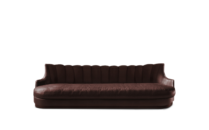 PLUM | Divano in pelle sintetica dal design contemporaneo by BRABBU