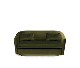 EARTH | Velvet Sofa Modern Design by BRABBU