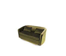 EARTH | Velvet Sofa Modern Design by BRABBU