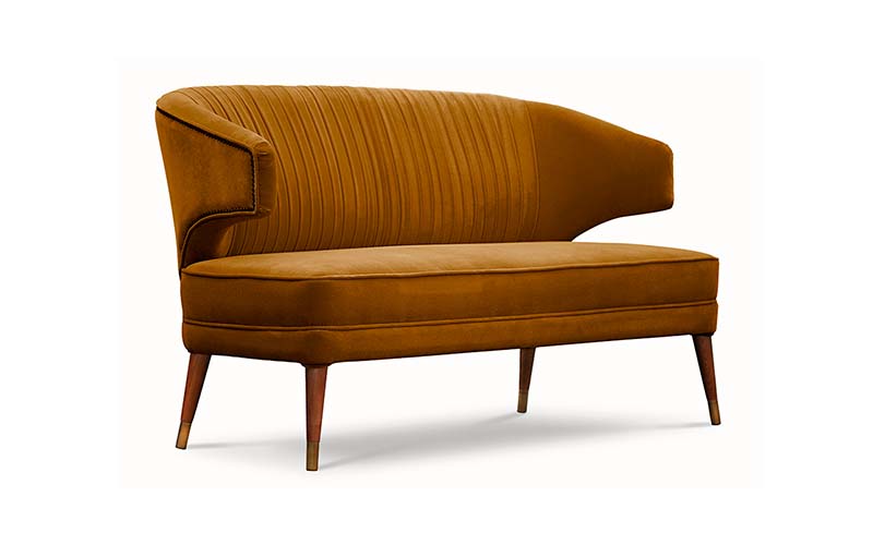 IBIS | Mid Century Modernen 2er Sofa von BRABBU