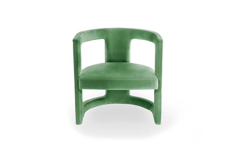 RUKAY | Modernen Samtsessel von BRABBU