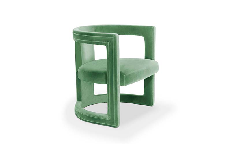 RUKAY | Modernen Samtsessel von BRABBU