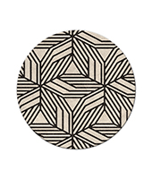 CAUCA Modernes Zeitgenössisches Teppich-Design von BRABBU ist ein vielseitiger handgewebter Teppich für ein modernes Wohndekor.