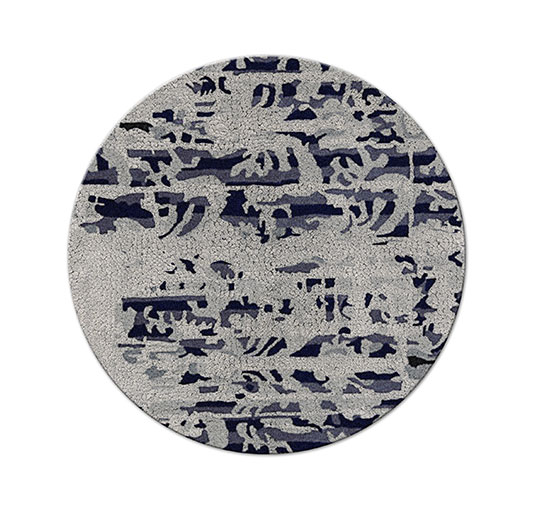 SUDD Wool Rug Modern Contemporary Design by BRABBU allows the creation of an intense and modern home decor.