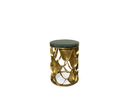 KOI | Brass Side Table Contemporary Design by BRABBU