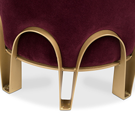 NUI | Velvet Stool Contemporary Design by BRABBU