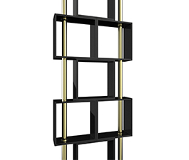 HANOI Screen Room Divider Contemporary Design by BRABBU brings the geometric shapes into the modern home decor.