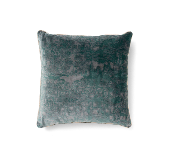 Wallingford Blue | Twill Ecletic Design Pillow by BRABBU