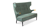 SIKA RARE II | 2 Seat Sofa Mid Century Modern Furniture by BRABBU