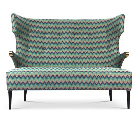 SIKA RARE II | 2 Seat Sofa Mid Century Modern Furniture by BRABBU
