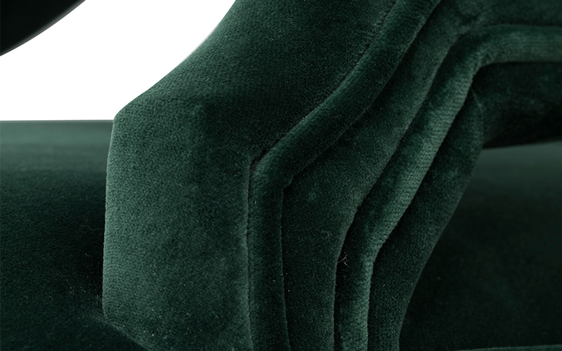 CAYO | Velvet Dining Chair Modern Design by BRABBU