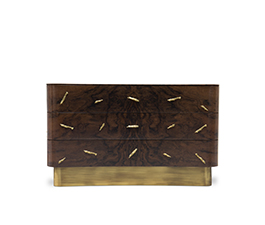 BARAKA | Wooden Chest Modern Design by BRABBU