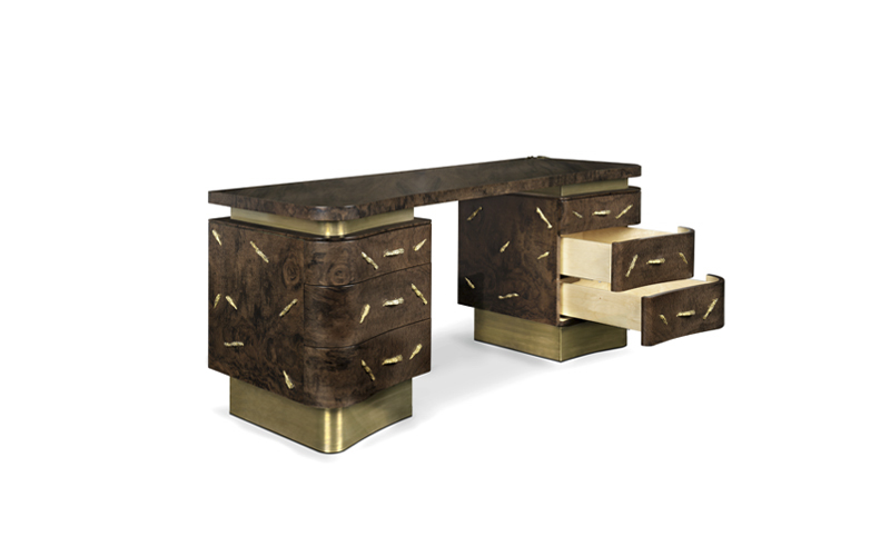 BARAKA | Modern Desk by BRABBU Design Forces 