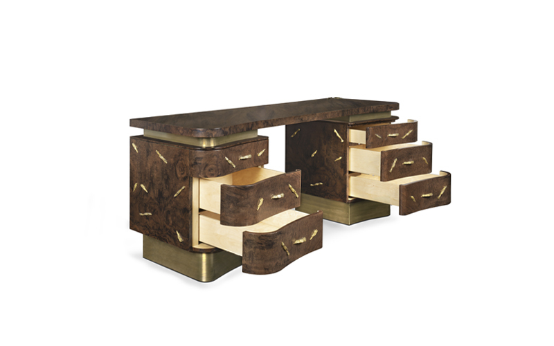 BARAKA | Modern Desk by BRABBU Design Forces 