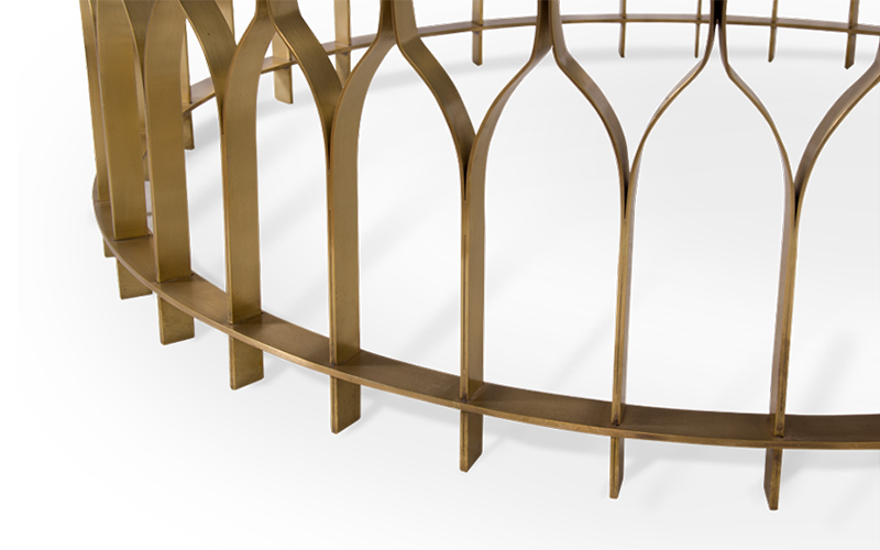 MECCA | Messing Couchtisch-Design von BRABBU