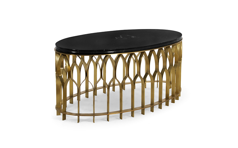 MECCA | Messing Couchtisch-Design von BRABBU